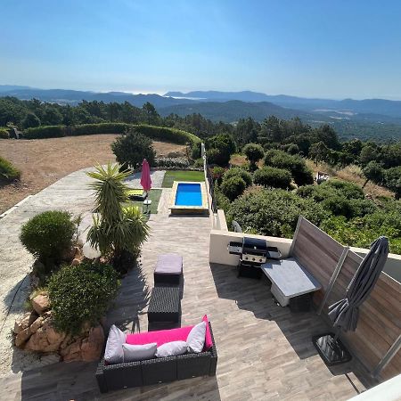 T2 rez de villa petite piscine privée Pascialella de Muratello vue mer Porto Vecchio Esterno foto