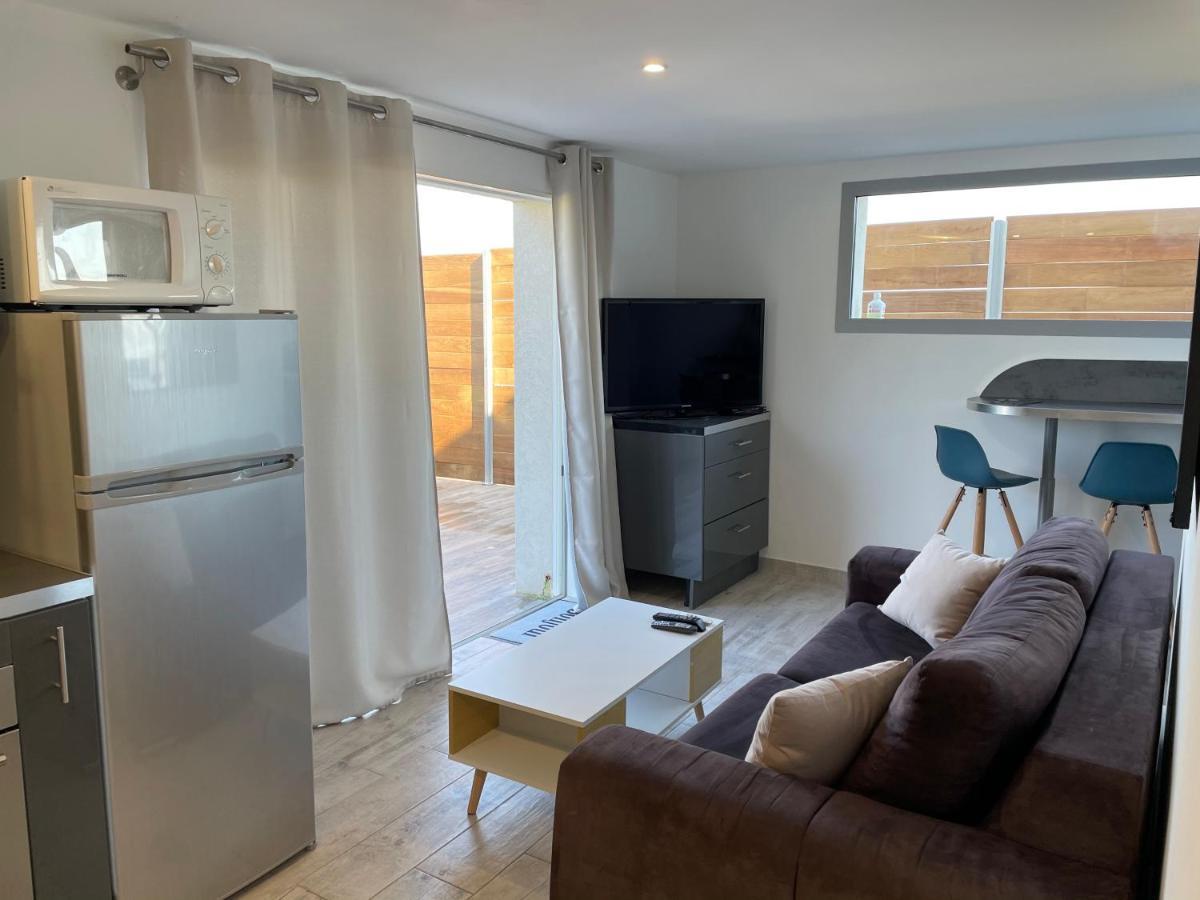 T2 rez de villa petite piscine privée Pascialella de Muratello vue mer Porto Vecchio Esterno foto